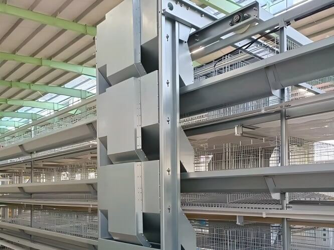Broiler house LED lighting system